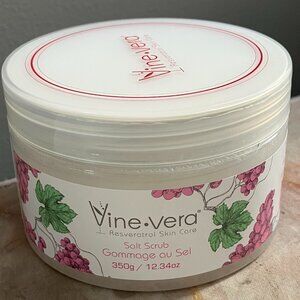 VINE VERA SALT SCRUB - 12.34 oz / 350 g - BRAND NEW - SEALED